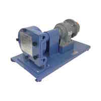 Randolph Austin offers air driven peristaltic pumps. Each assembly consitst of a pump, motor and reducer mounted on a steel base such as the model 750-455 shown. Available in combination with our 250, 400, 600, 610, 750 & 880 pumps.