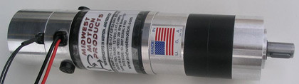 New 12 Volt DC Gearmotor