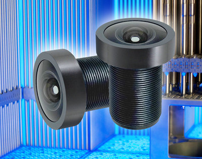 Robust HD lens for monitoring radioactive processes